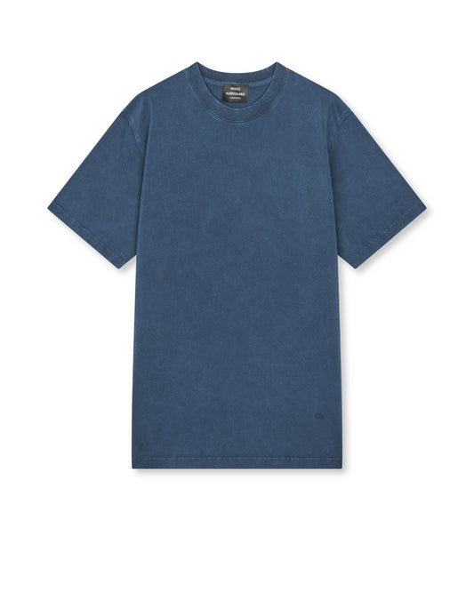 Combed Jersey Dye Thorbjørn Tee, Sky Captain