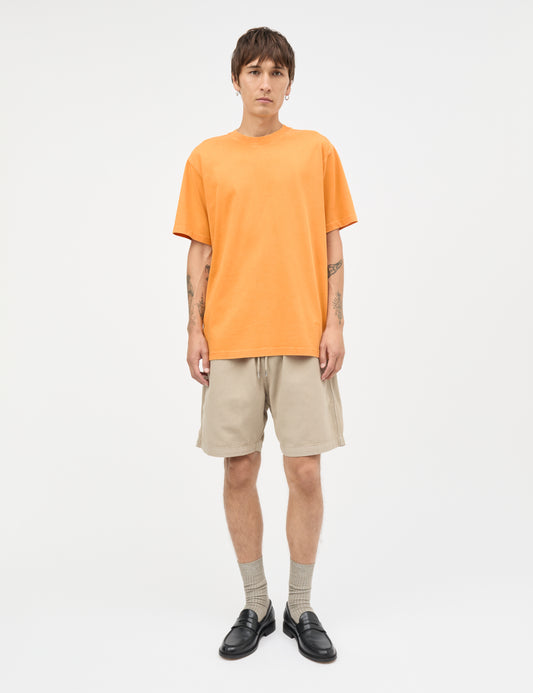 Combed Jersey Dye Thorbjørn Tee, Zinnia