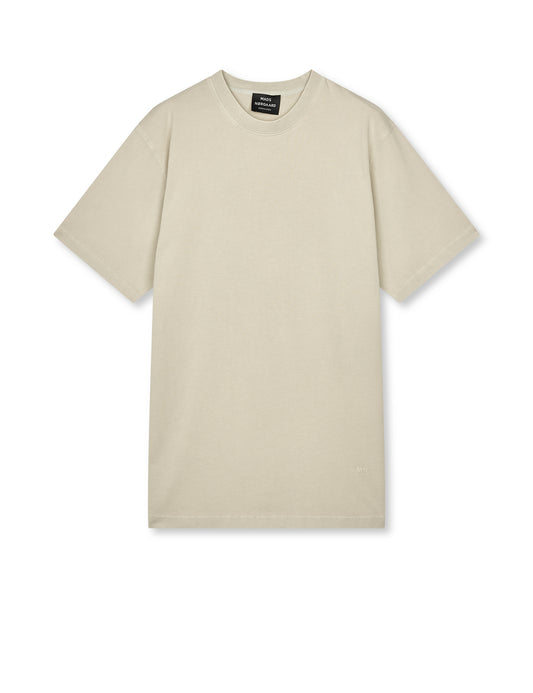 Combed Jersey Dye Thorbjørn Tee, Oatmeal