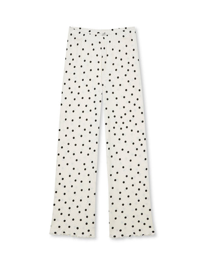Pointella Volan Pants AOP, Dot AOP Vanilla Ice