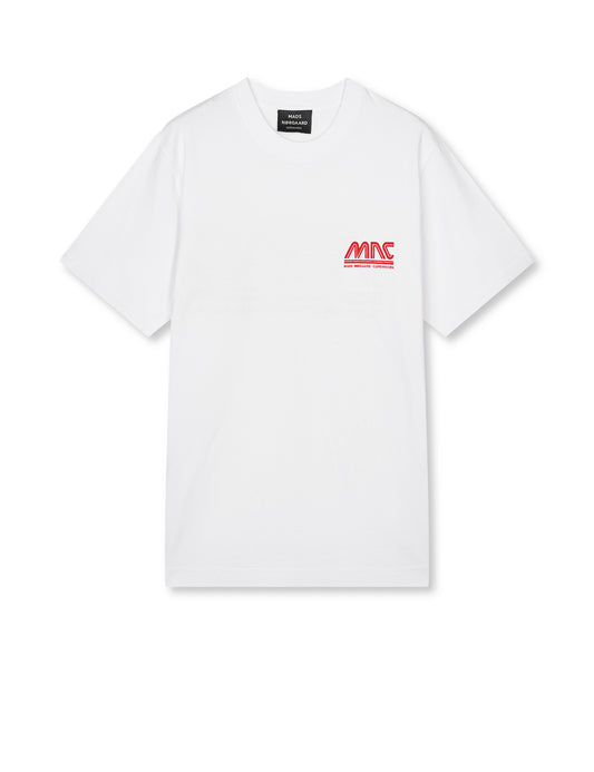 Cotton Jersey Frode MNC Tee, White
