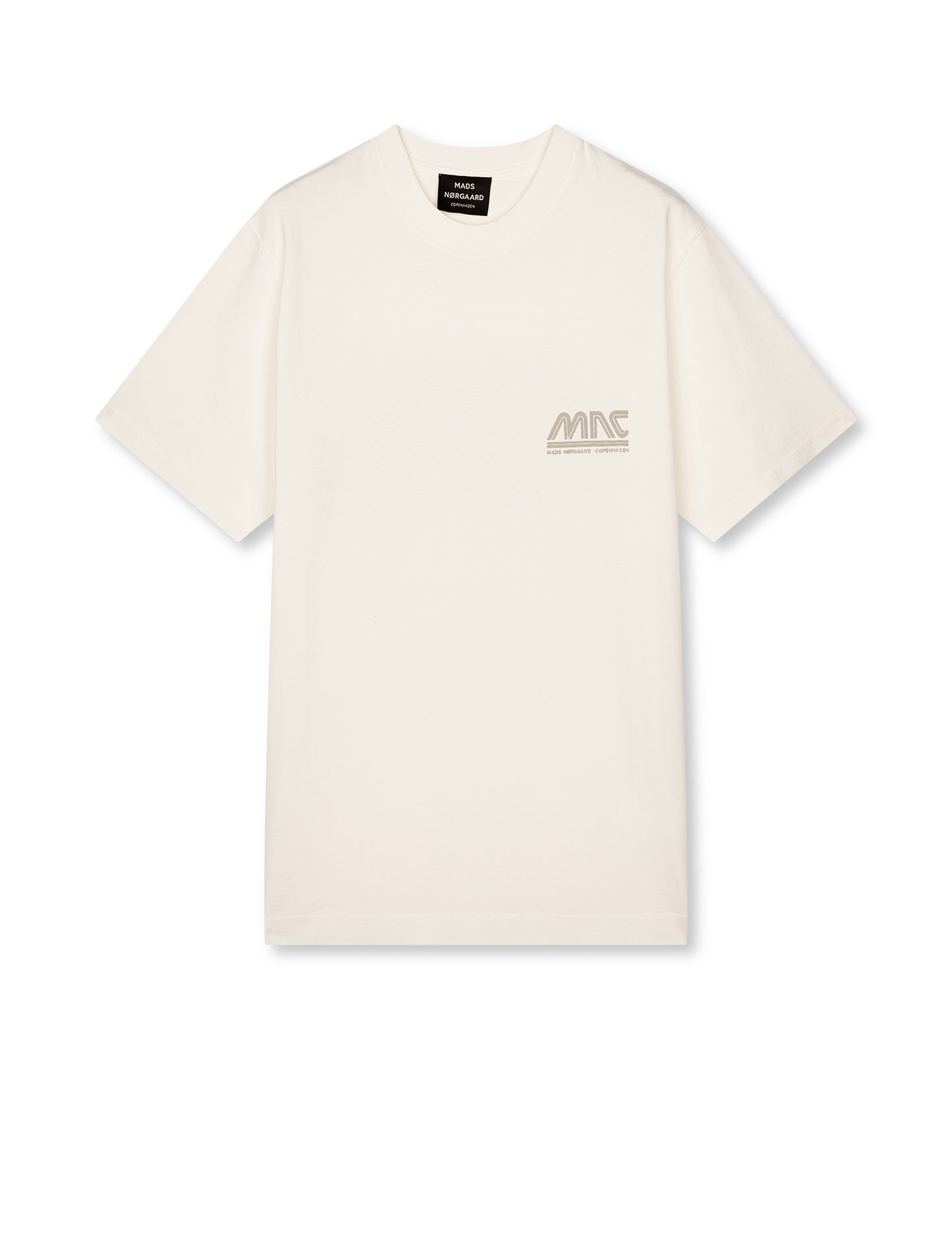 Cotton Jersey Frode MNC Tee, Vanilla Ice