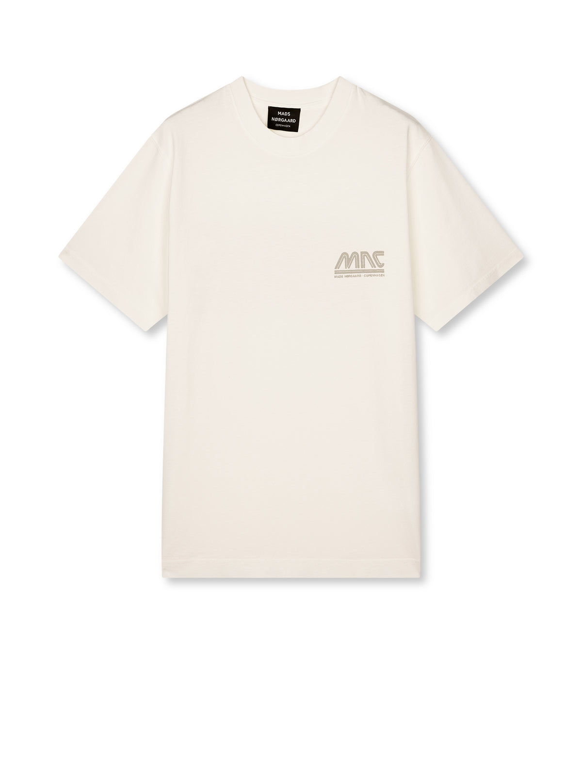 Cotton Jersey Frode MNC Tee, Vanilla Ice
