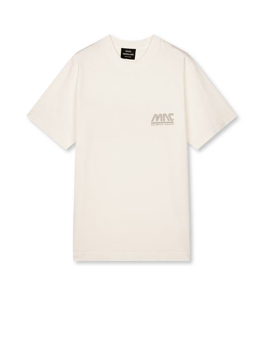 Cotton Jersey Frode MNC Tee, Vanilla Ice