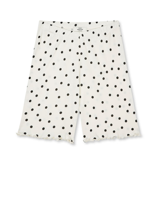 Pointella Lilly Shorts AOP, Dot AOP Vanilla Ice