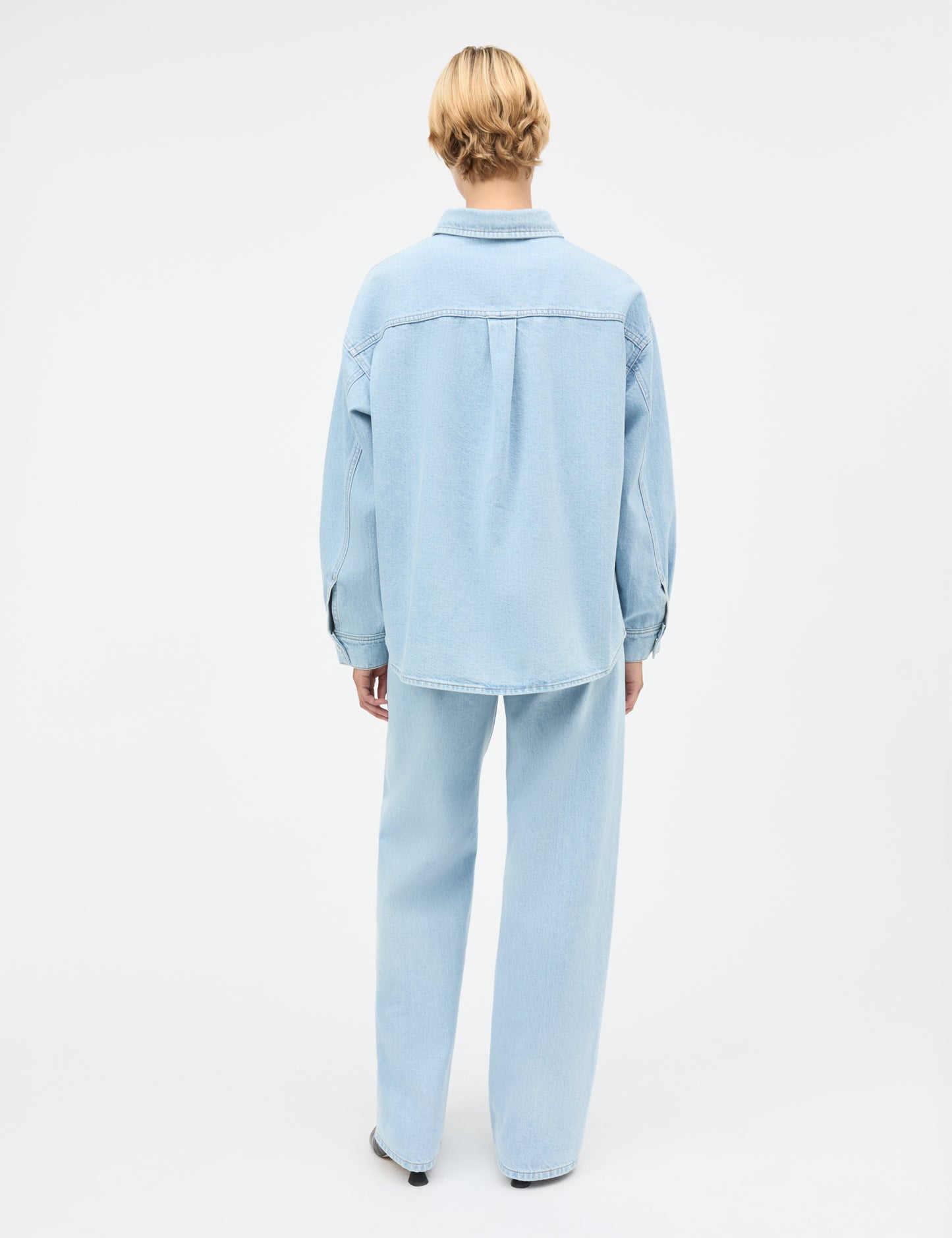 Luke Denim Gisla Shirt, Light Blue