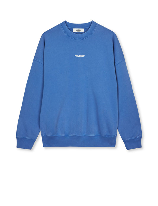 Compact Cotton Atli Sweatshirt, Bright Cobalt