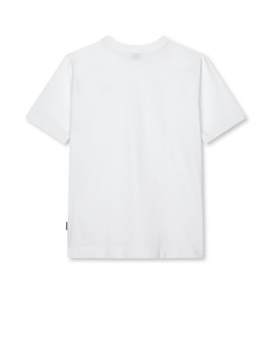 Cotton Jersey Theo Tee, White