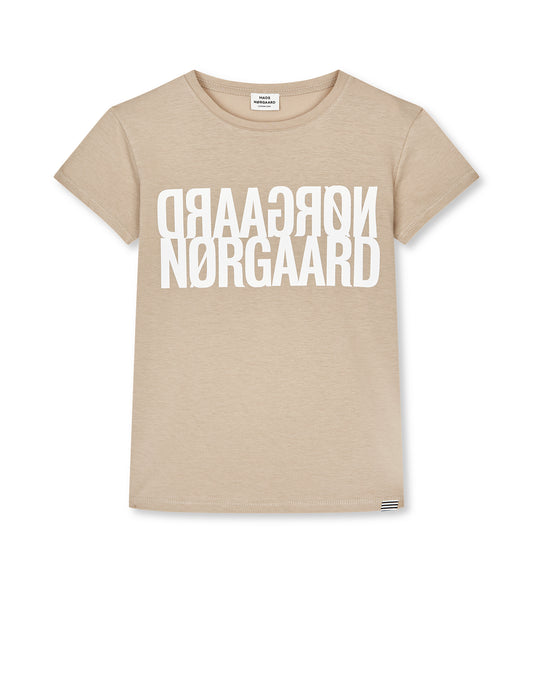 Single Cotton Tuvina Tee, Plaza Taupe