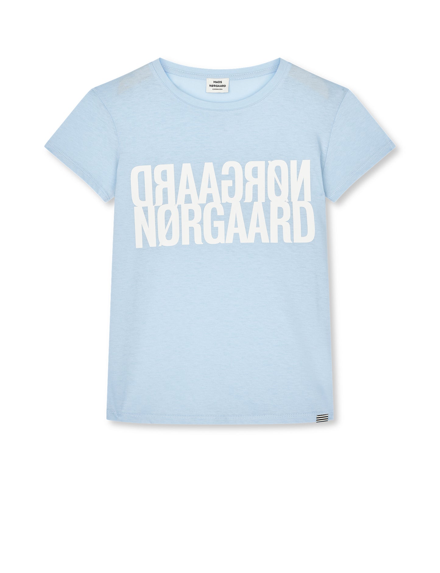 Single Cotton Tuvina Tee, Cashmere Blue