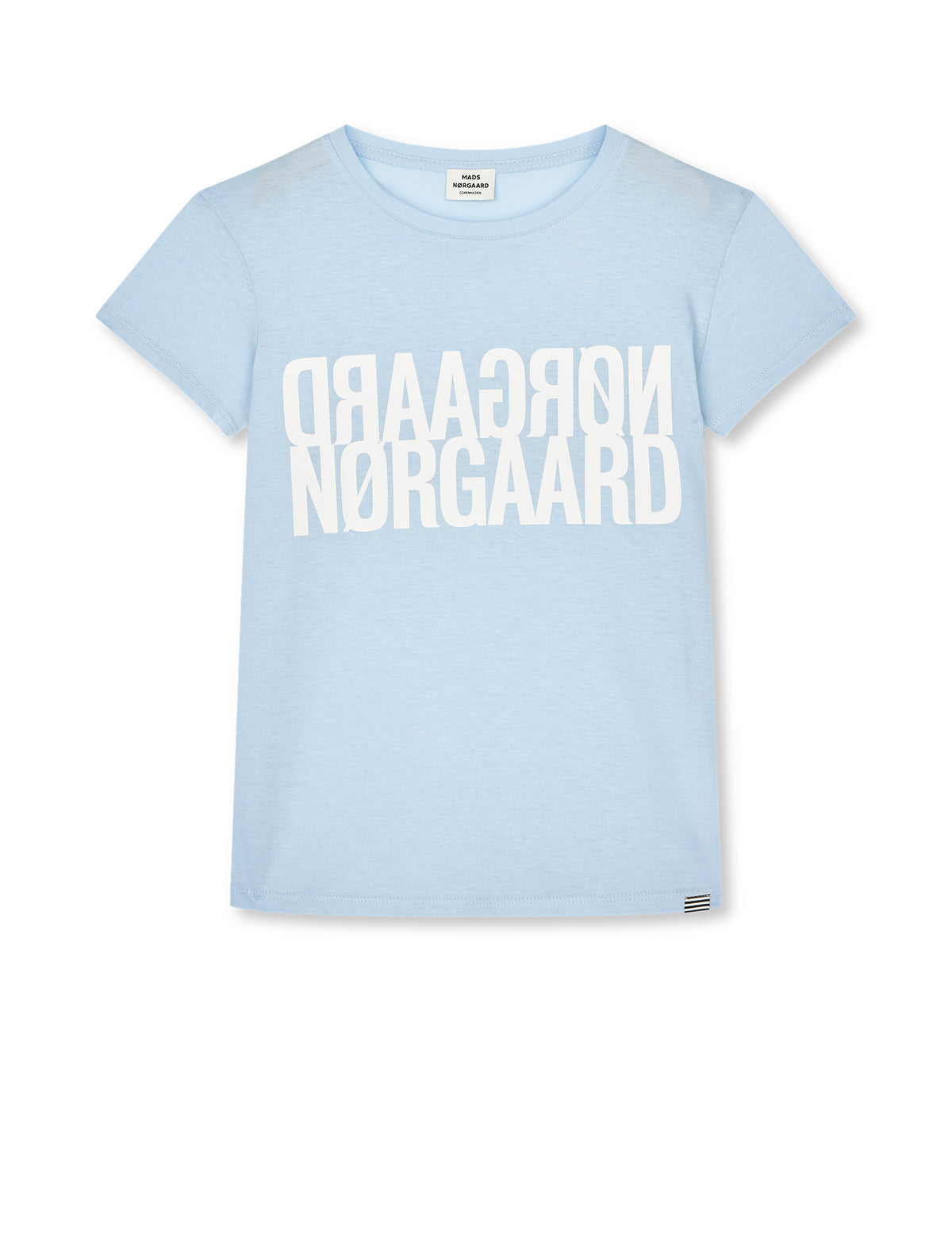 Single Cotton Tuvina Tee, Cashmere Blue