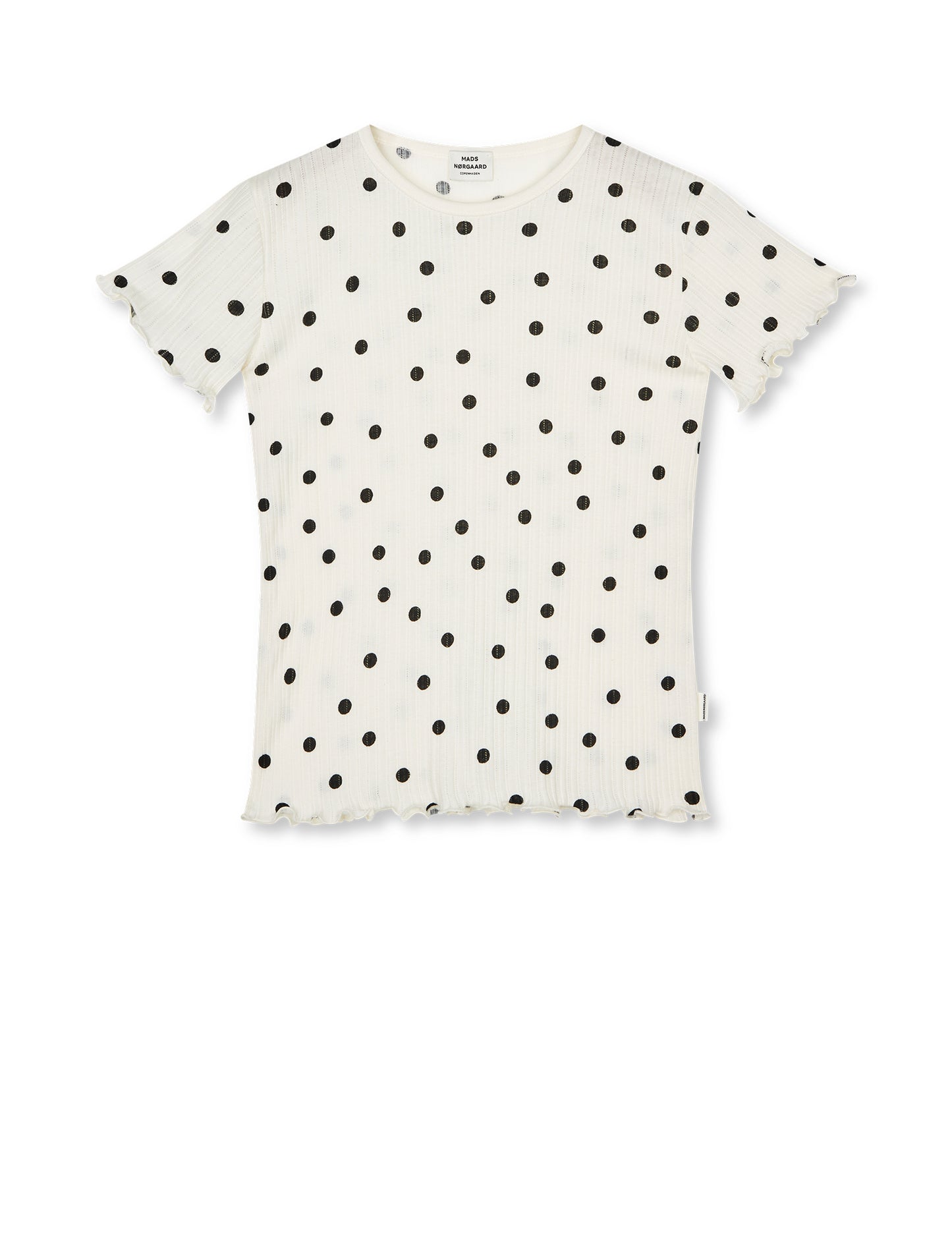 Pointella Trixina Tee AOP, Dot AOP Vanilla Ice