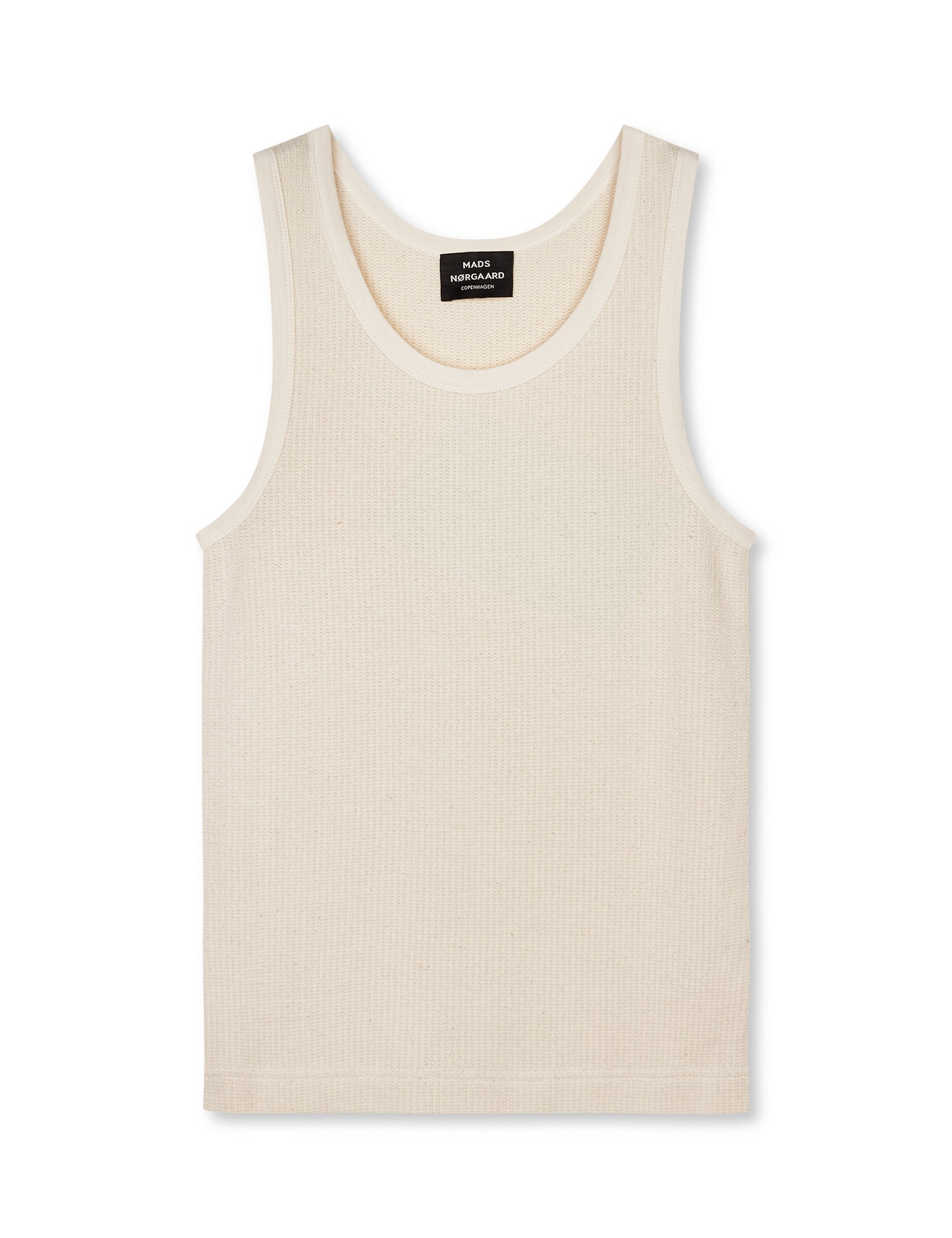 Hazy Cotton Reffen Tank Top, Vanilla Ice