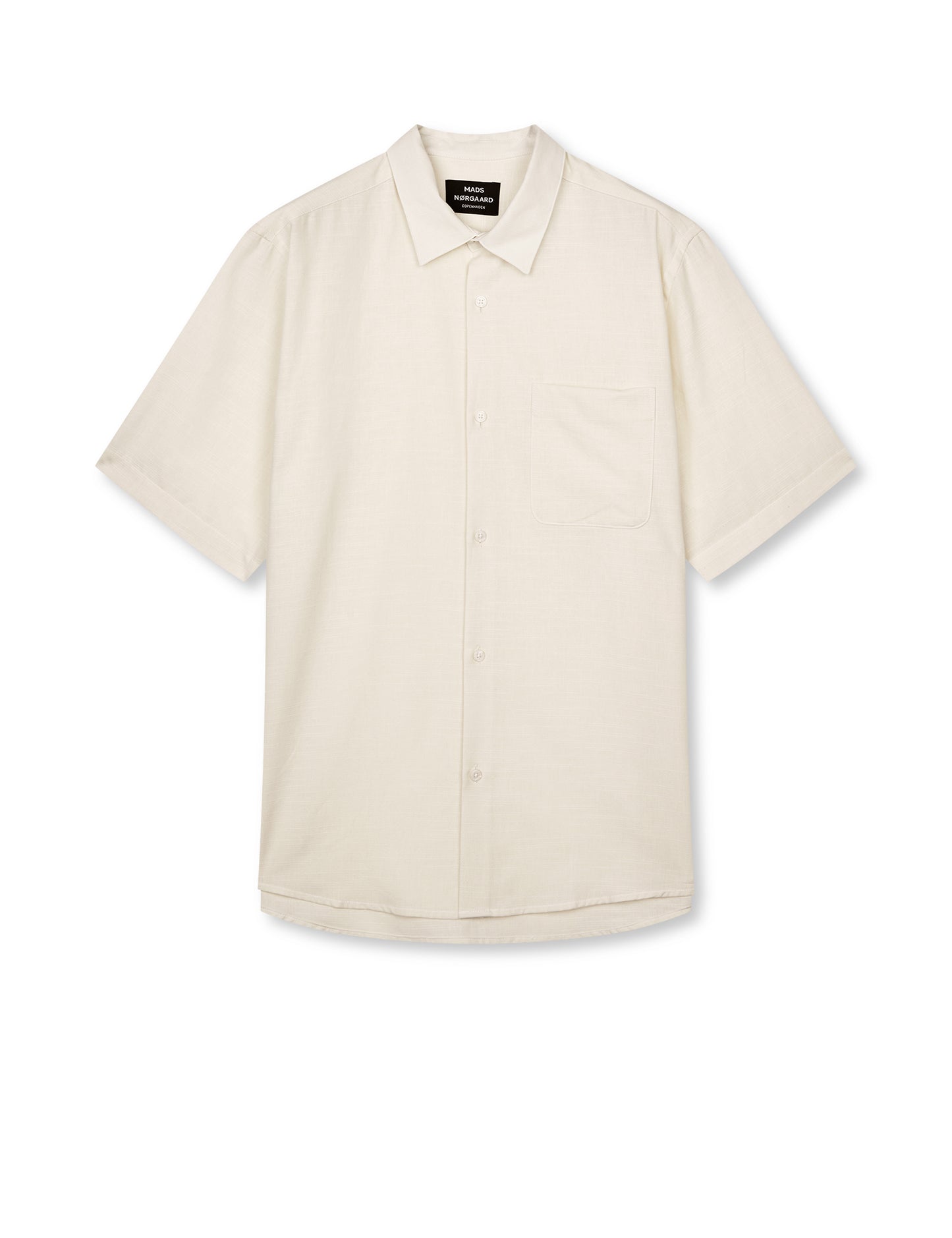 Grida Cotton Victor Shirt SS, Vanilla Ice
