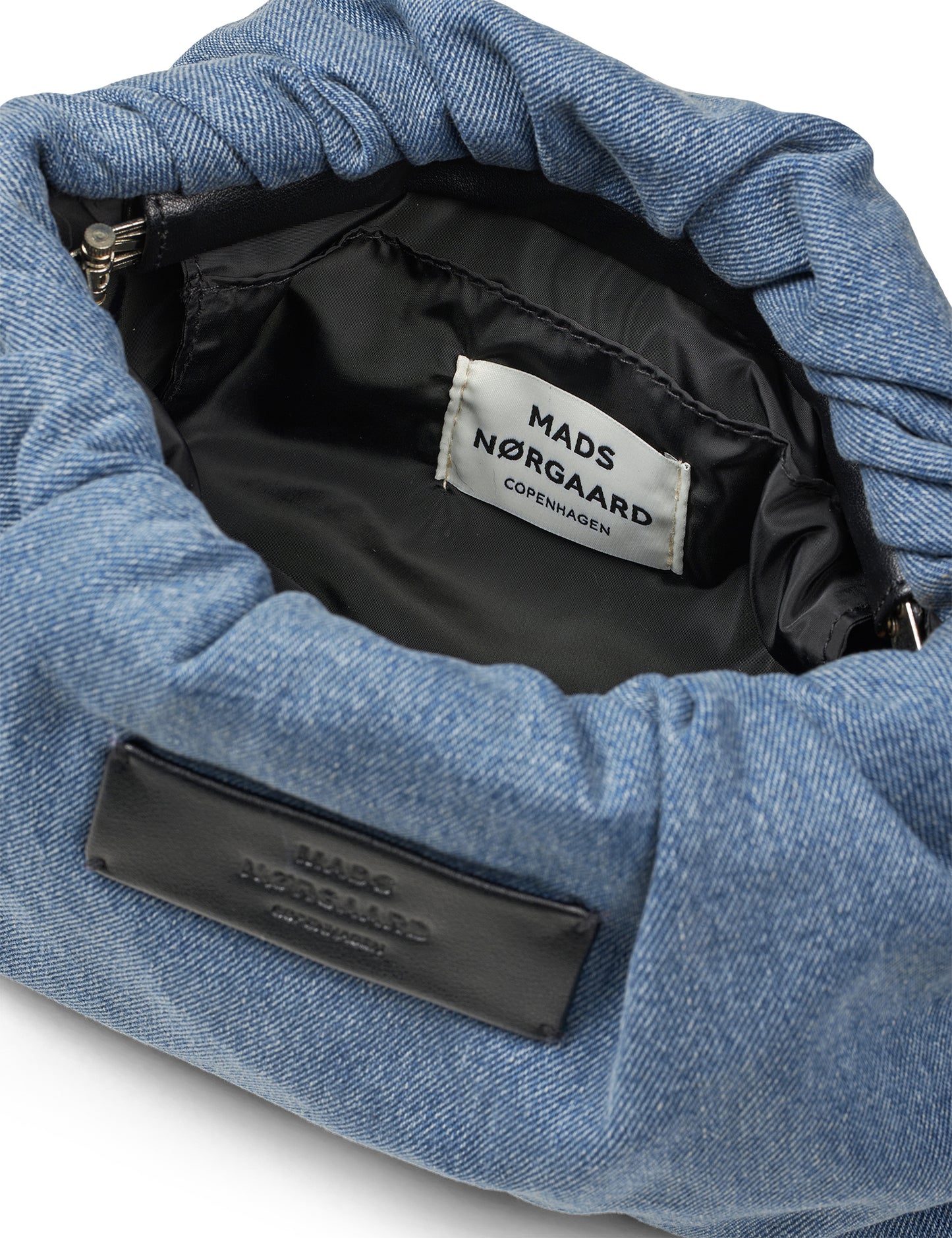 Denimi Moxie Clutch Bag, Washed Blue