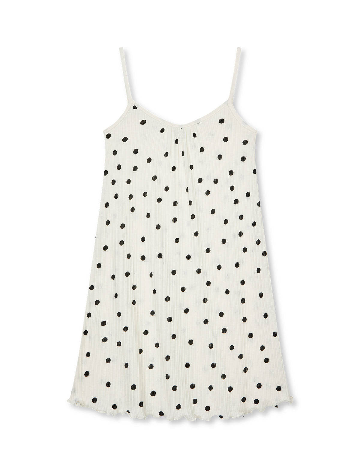 Pointella Sigrid Dress AOP, Dot AOP Vanilla Ice