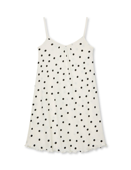 Pointella Sigrid Dress AOP, Dot AOP Vanilla Ice