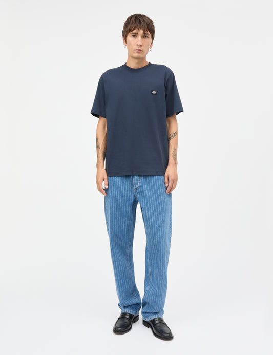 Cotton Jersey Frode Patch Tee, Parisian Night
