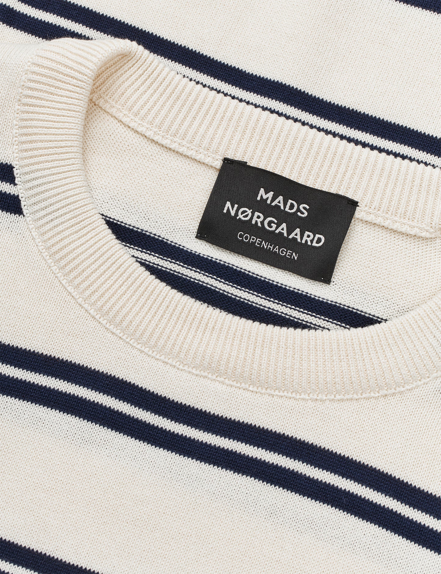 Tight Cotton Karsten Knit ST., Vanilla Ice/Sky Captain