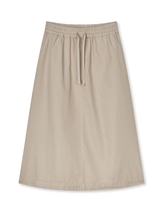 Dyed Weave Luni Skirt, Plaza Taupe