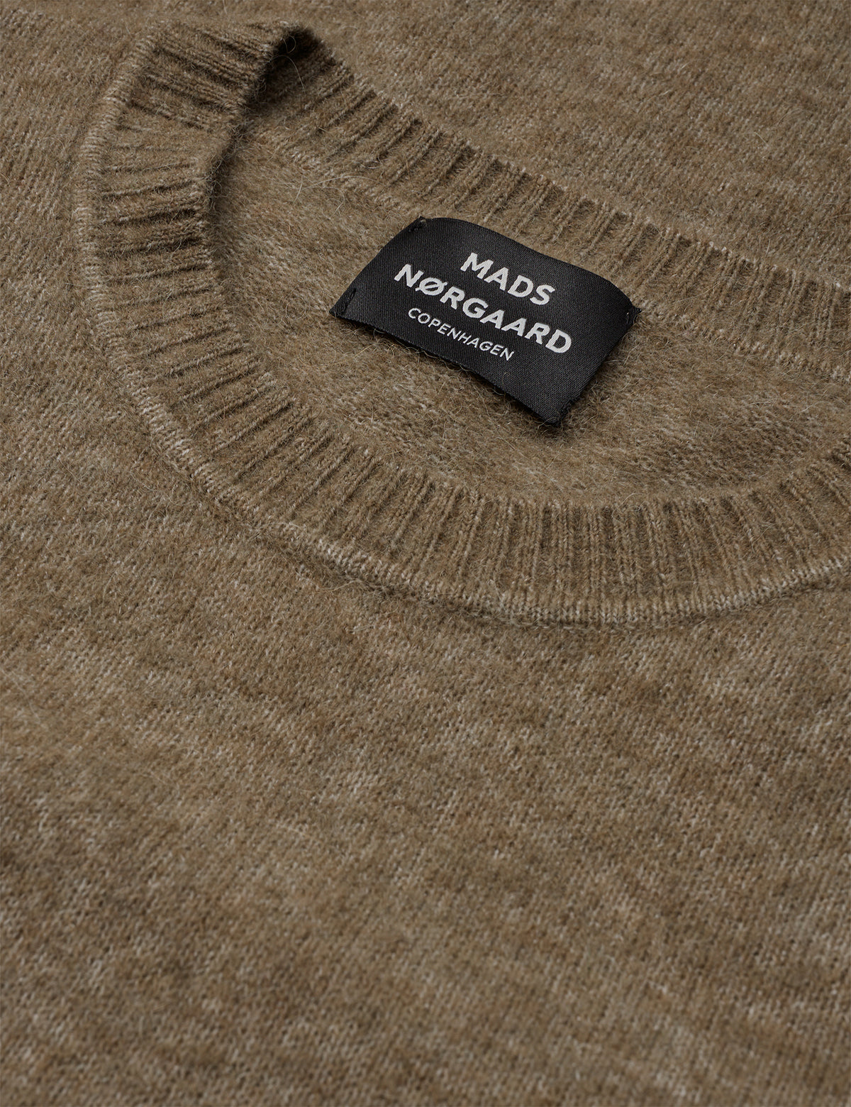 Alpaca Wool Vilhelm Knit, Tarmac