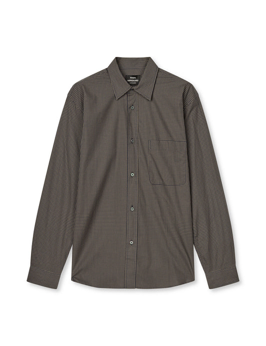 Cotton Soft Marcel Shirt, Sky Captain/Tarmac CH.