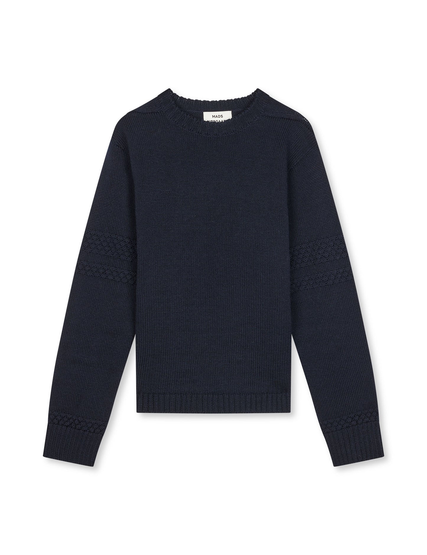 Wool Karoline Sweater, Sky Captain