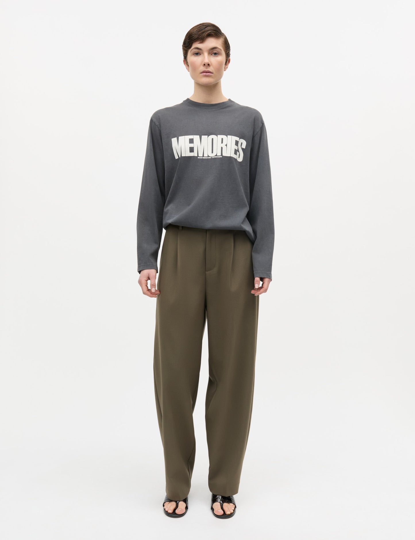 Super Twill Maria Pants, Tarmac