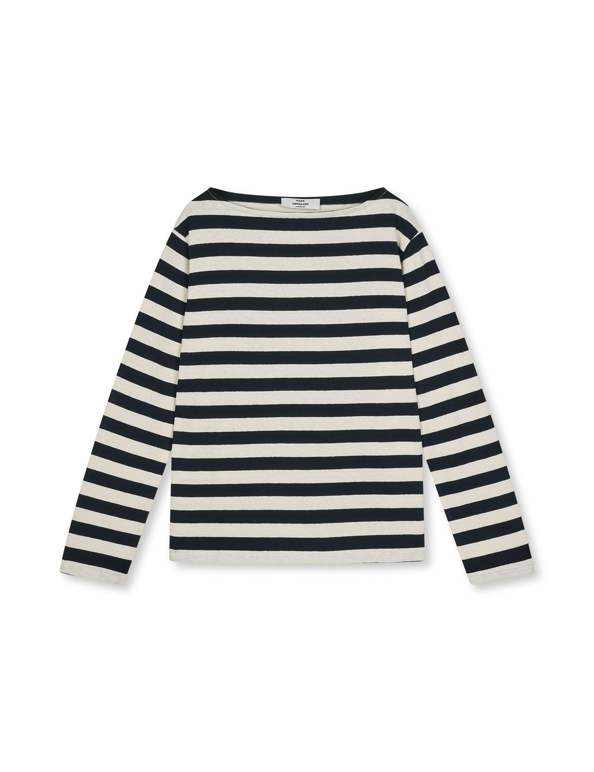 Pablo Gabi Tee LS, Vanilla Ice/Black
