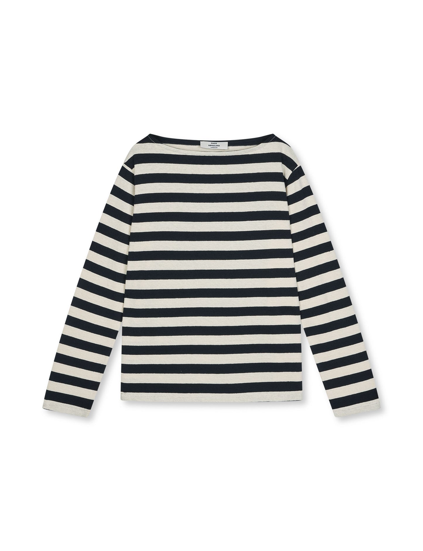 Pablo Gabi Tee LS, Vanilla Ice/Black