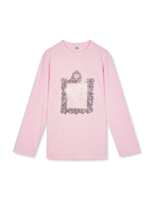 Cotton Jersey Jerry Tee LS, Fairy Tale Pink