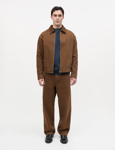 Soil Denim Norton  Jacket, Cocoa