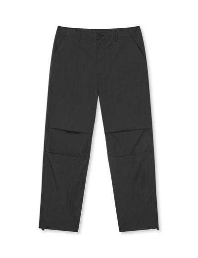 Dry Nylon Cargo Pants, Black