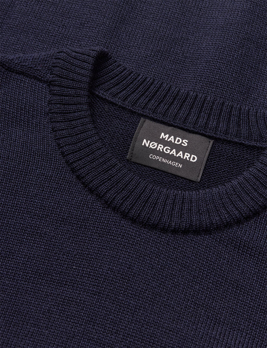 Wool Kjeld Knit, Sky Captain