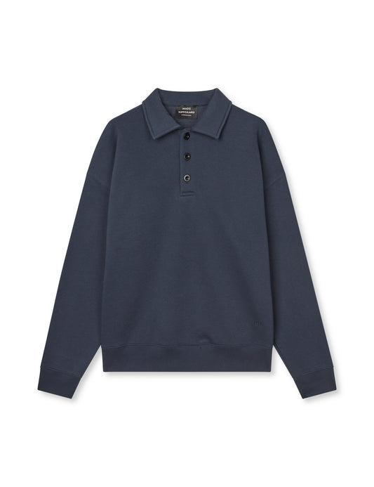 Standard Bram Polo Sweat, Sky Captain
