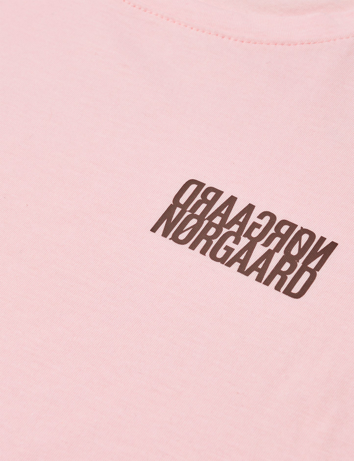 Single Cotton Tuvina mini mirror Tee, Fairy Tale Pink