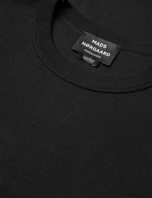 Klassik Rib Esben Tee, Black
