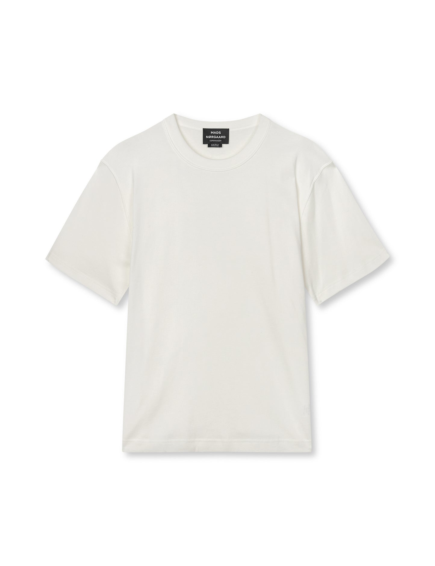 Klassik Rib Esben Tee, White