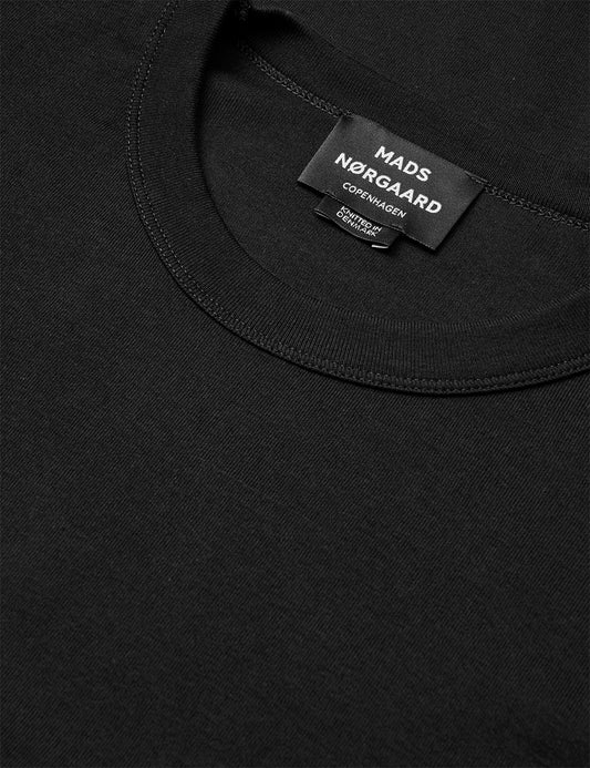 Klassik Rib Esben LS Tee, Black