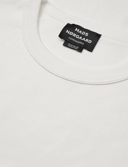 Klassik Rib Esben LS Tee, White