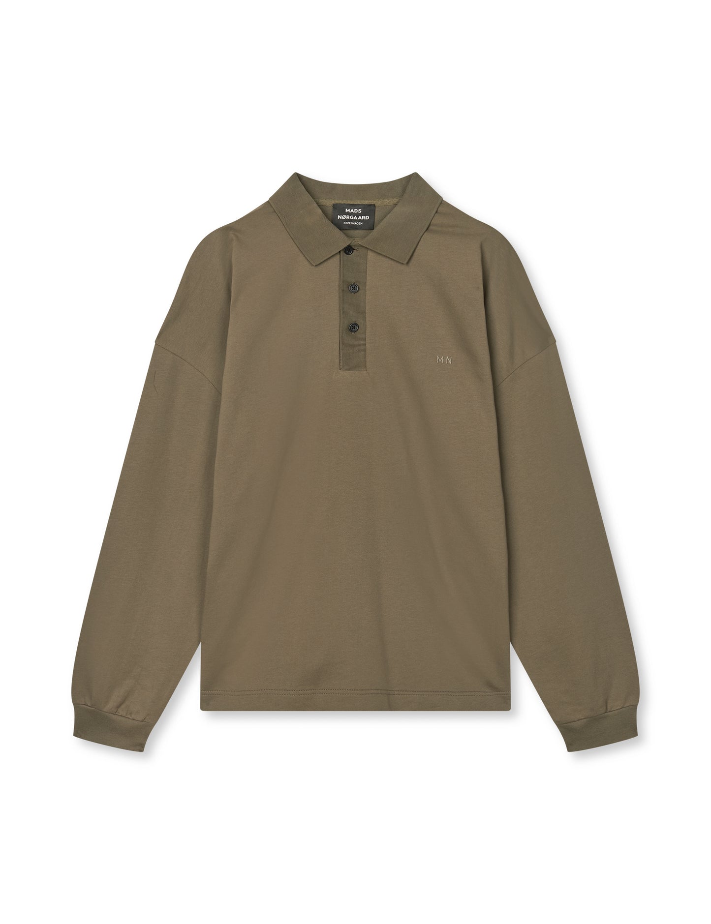 Light Terry Polo Sweat, Tarmac
