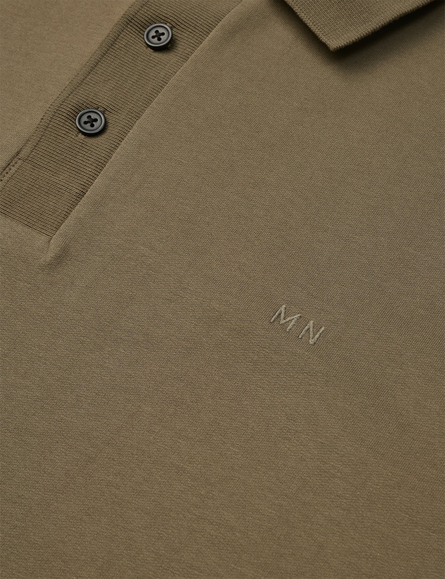 Light Terry Polo Sweat, Tarmac