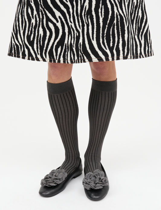 Knit Viscose Annie Sock, Phantom