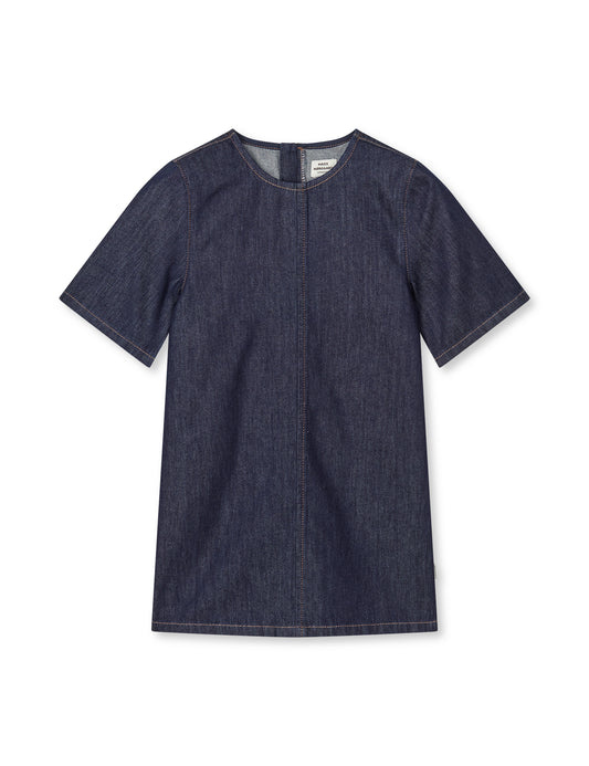 Cosy Denim Dolly Dress, Rinse