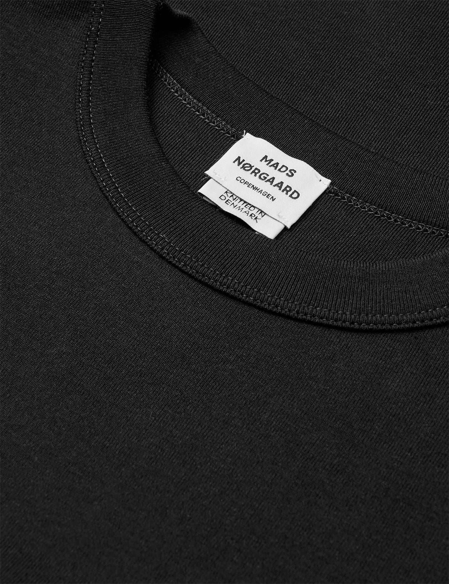 Klassik Rib Elliot LS Tee, Black