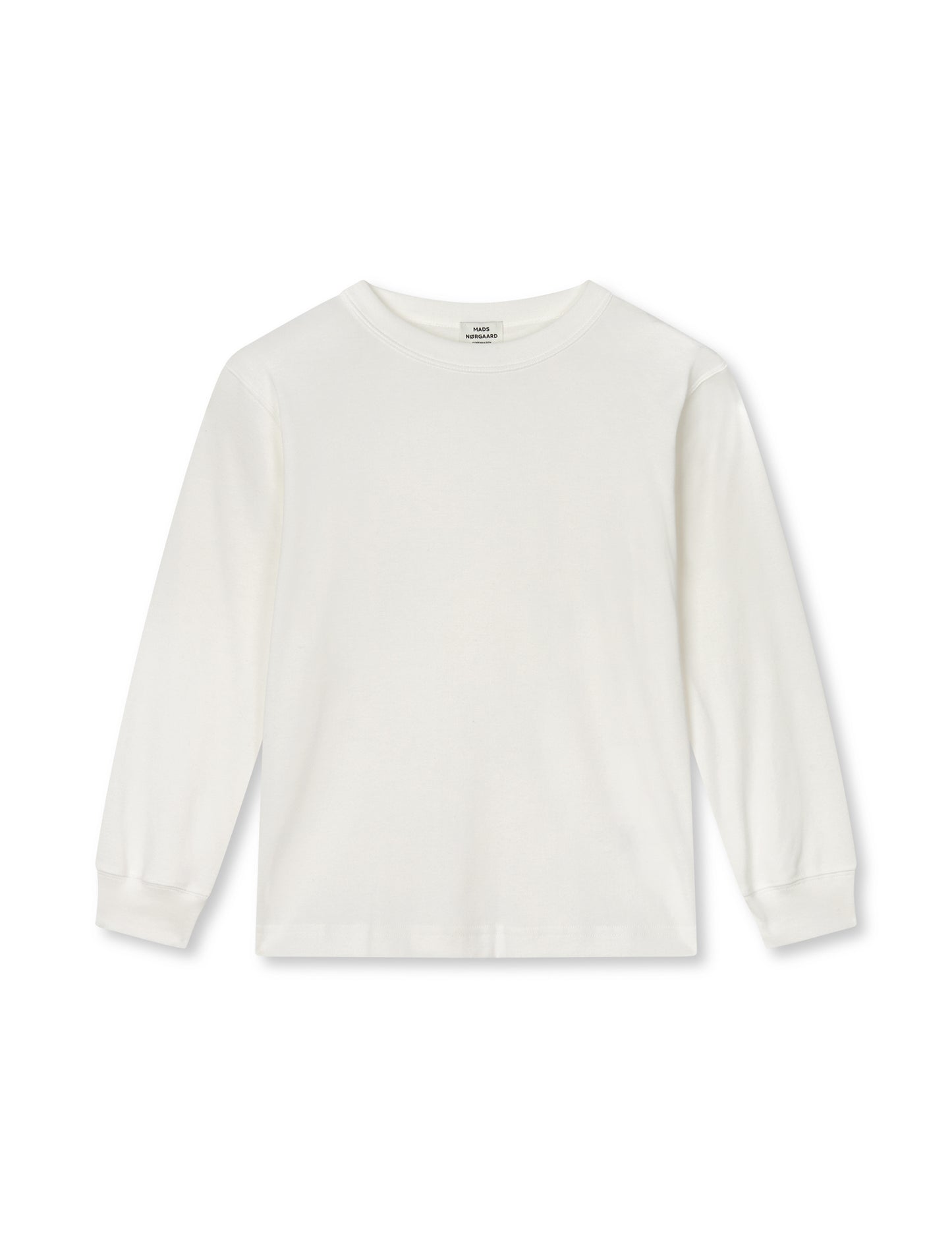 Klassik Rib Elliot LS Tee, White