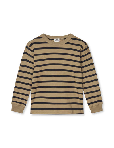 Klassik Rib Elliot LS Tee, Overland Trek/Black