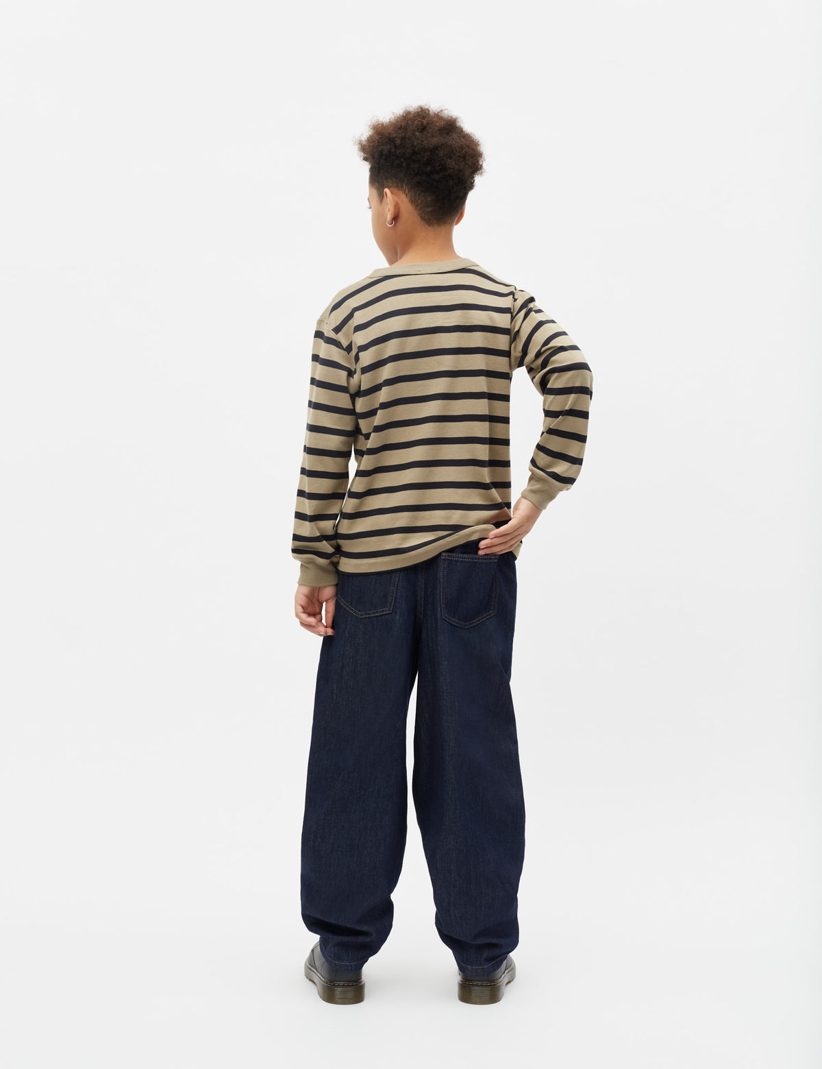Klassik Rib Elliot LS Tee, Overland Trek/Black