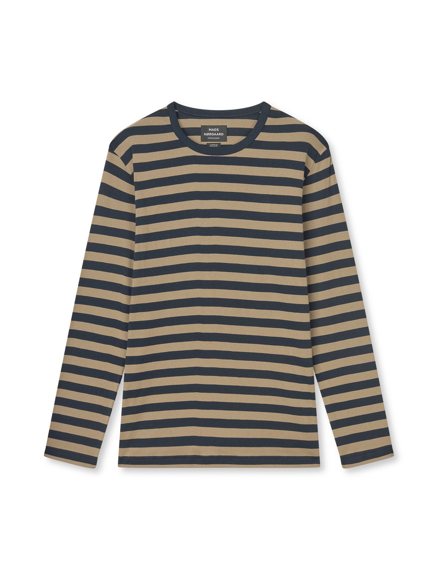 Midi Rib Tobias Tee LS, Overland Trek/Sky Captain