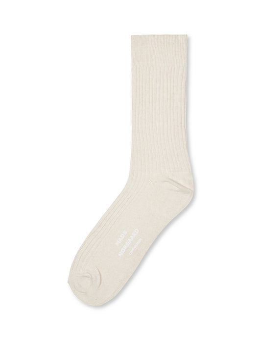 Sock Box Anton, Black/Ecru 26-1